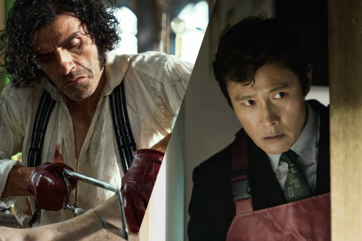 Imagem de Frankenstein e de No Other Choice