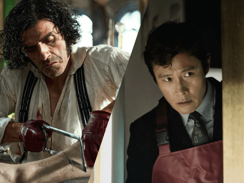 Imagem de Frankenstein e de No Other Choice