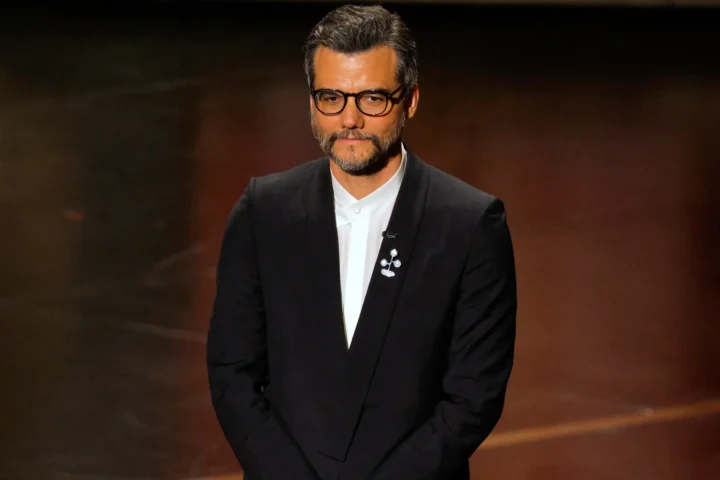 Wagner Moura na cerimônia do Oscar